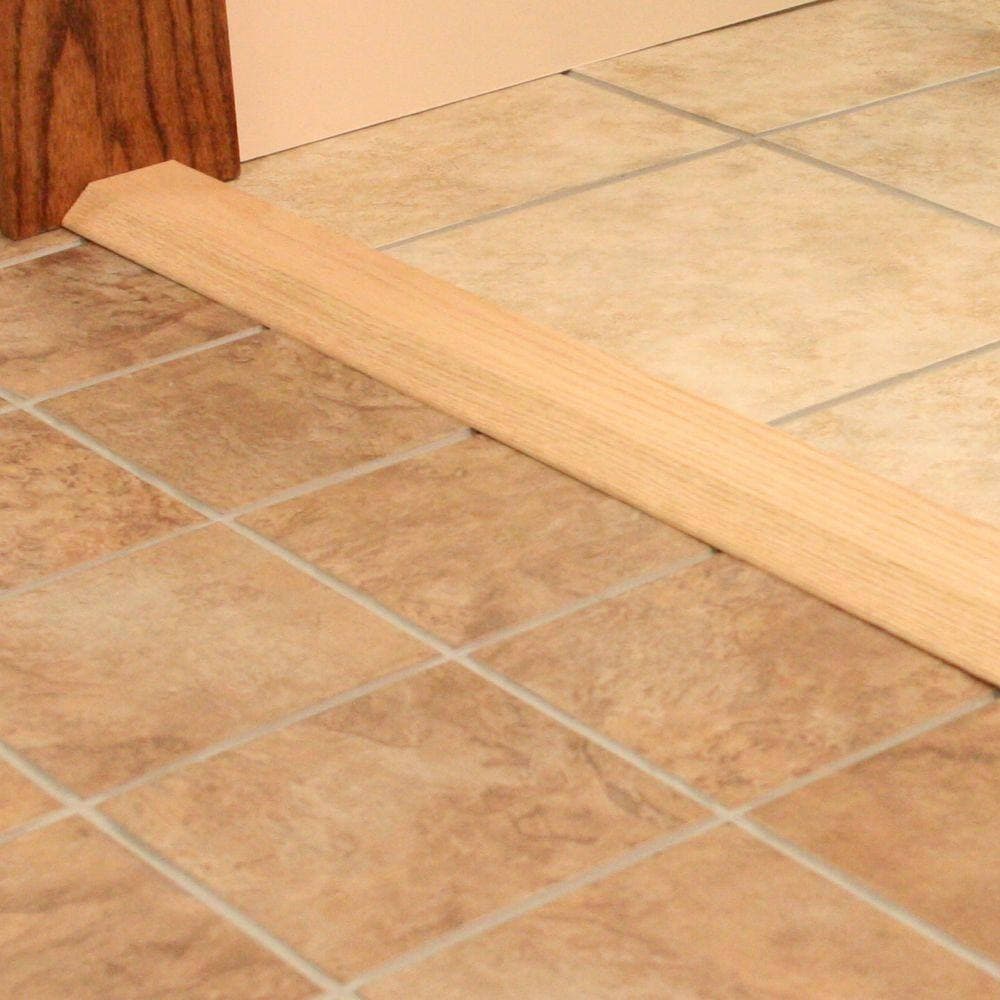 M-D Building Products Low 3-1/2 in. x 47-1/2 in. Unfinished Hardwood Threshold (2)