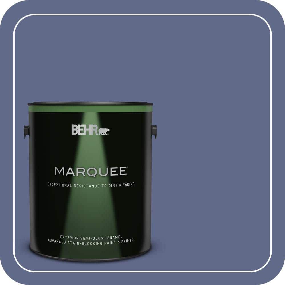 BEHR MARQUEE 1 gal. #S540-6 Dangerously Elegant Semi-Gloss Enamel Exterior Paint & Primer