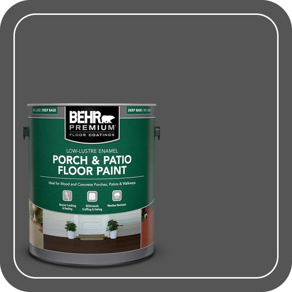 BEHR PREMIUM #PPU25-01 Low-Lustre Enamel Interior/Exterior Porch and Patio Floor Paint (1)