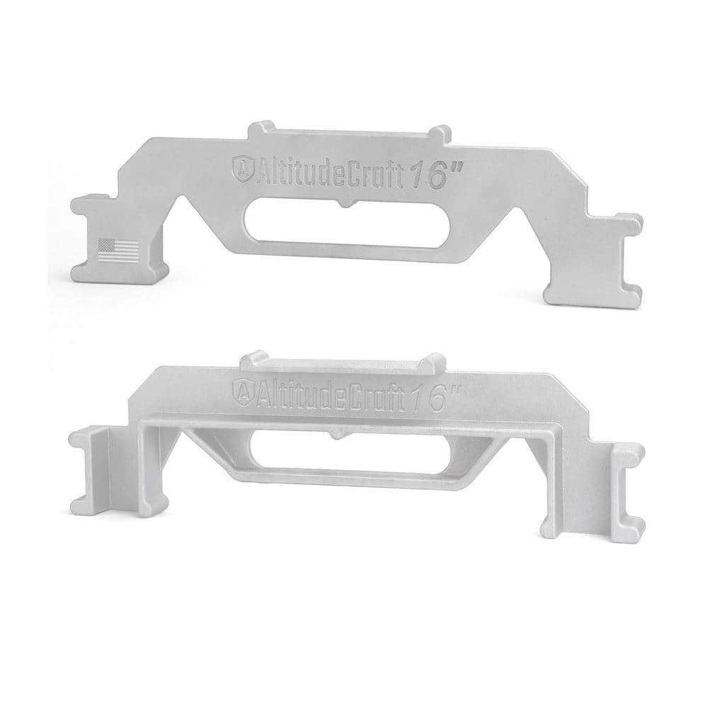 Unbranded 16 in. Framing Stud Layout Tool Aluminum Precision Wall Stud Framing 2-Pack