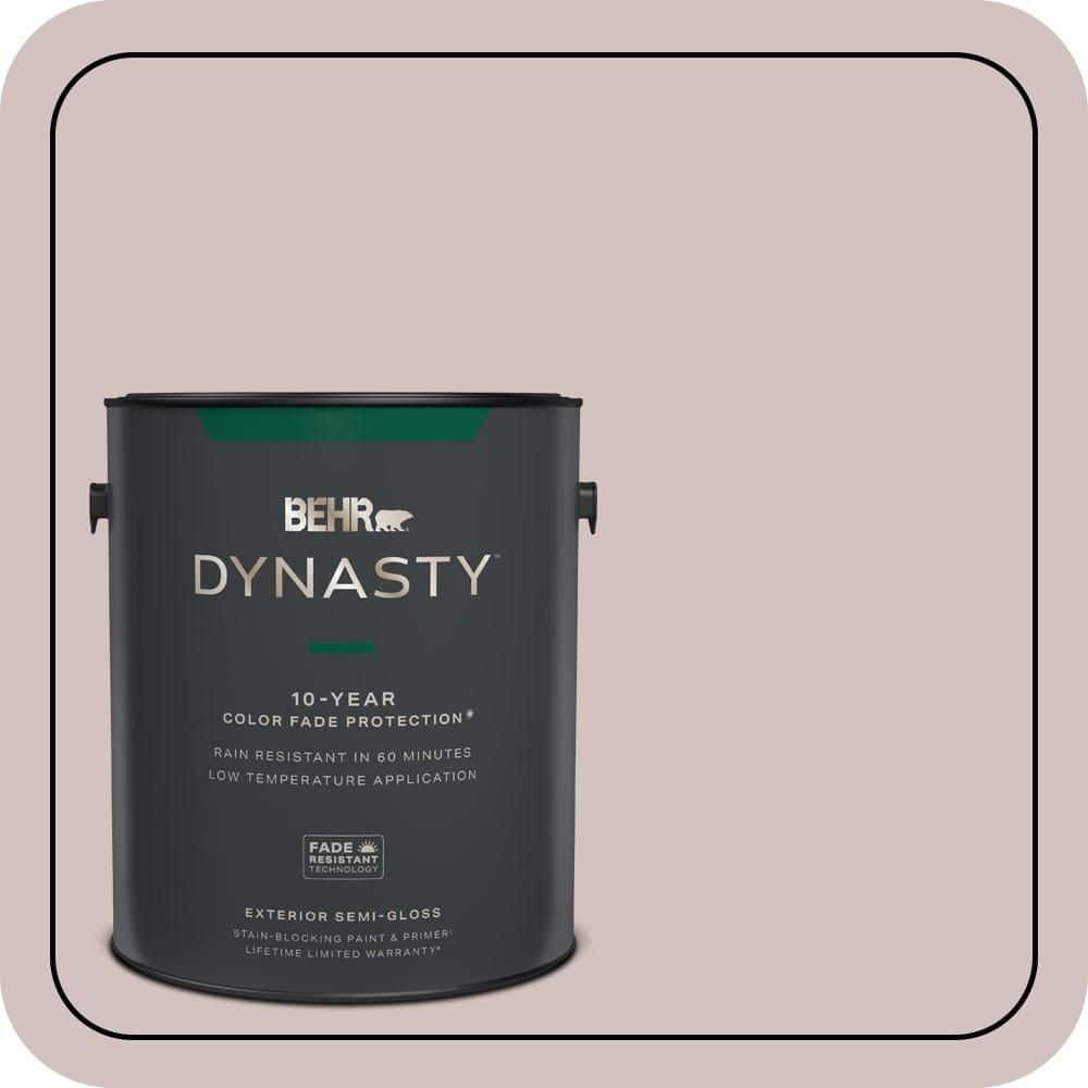 BEHR DYNASTY 1 gal. #MQ3-01 Josephine Semi-Gloss Exterior Stain-Blocking Paint & Primer