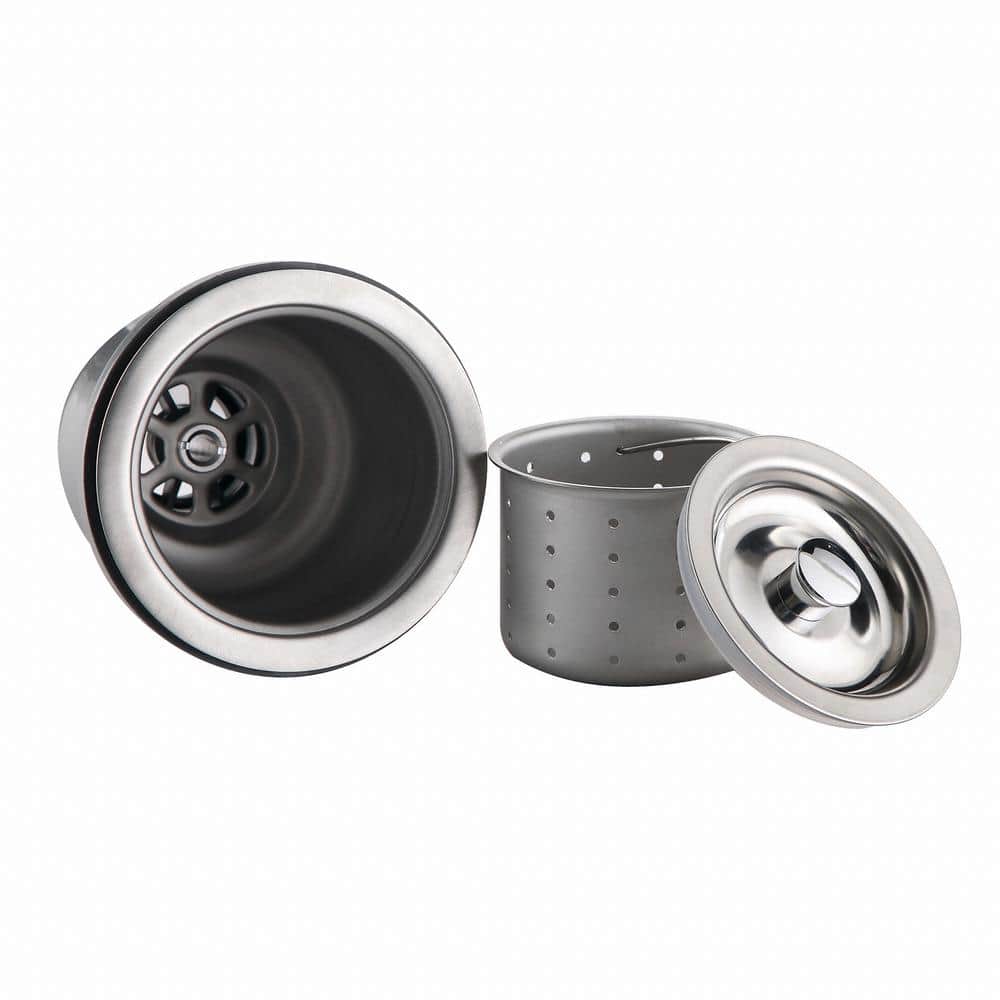 KRAUS Stainless Steel Basket Strainer (1)