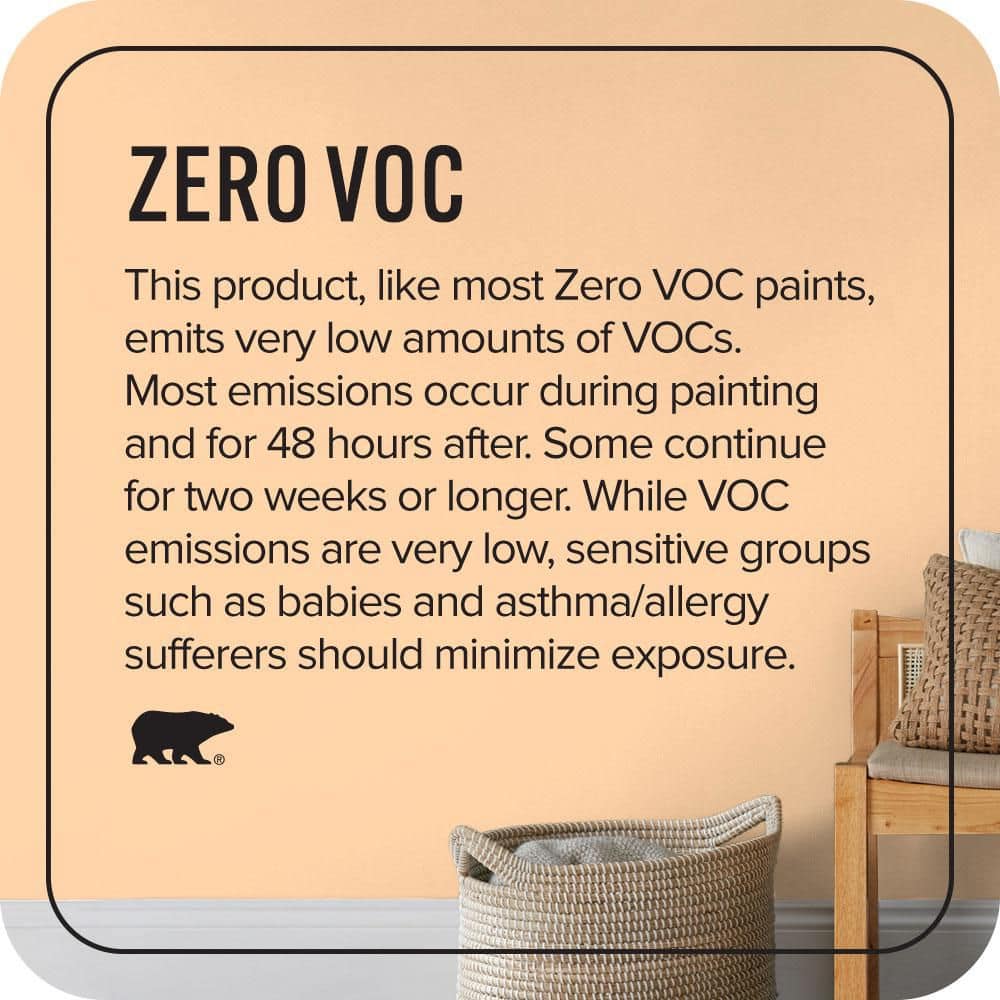 BEHR PREMIUM PLUS #P230-3 Vitamin C Enamel Low Odor & Primer (4)