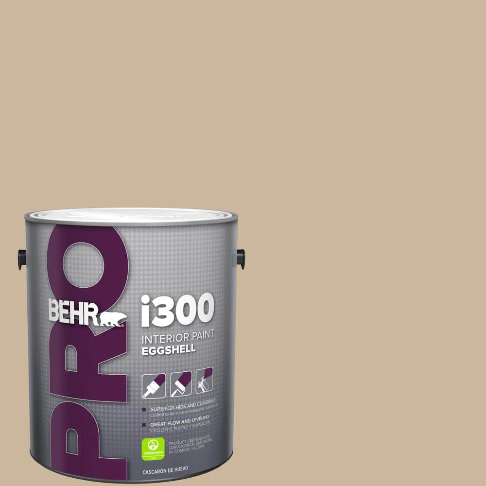 BEHR PRO 1 gal. #MQ2-21 Elemental Tan Eggshell Interior Paint