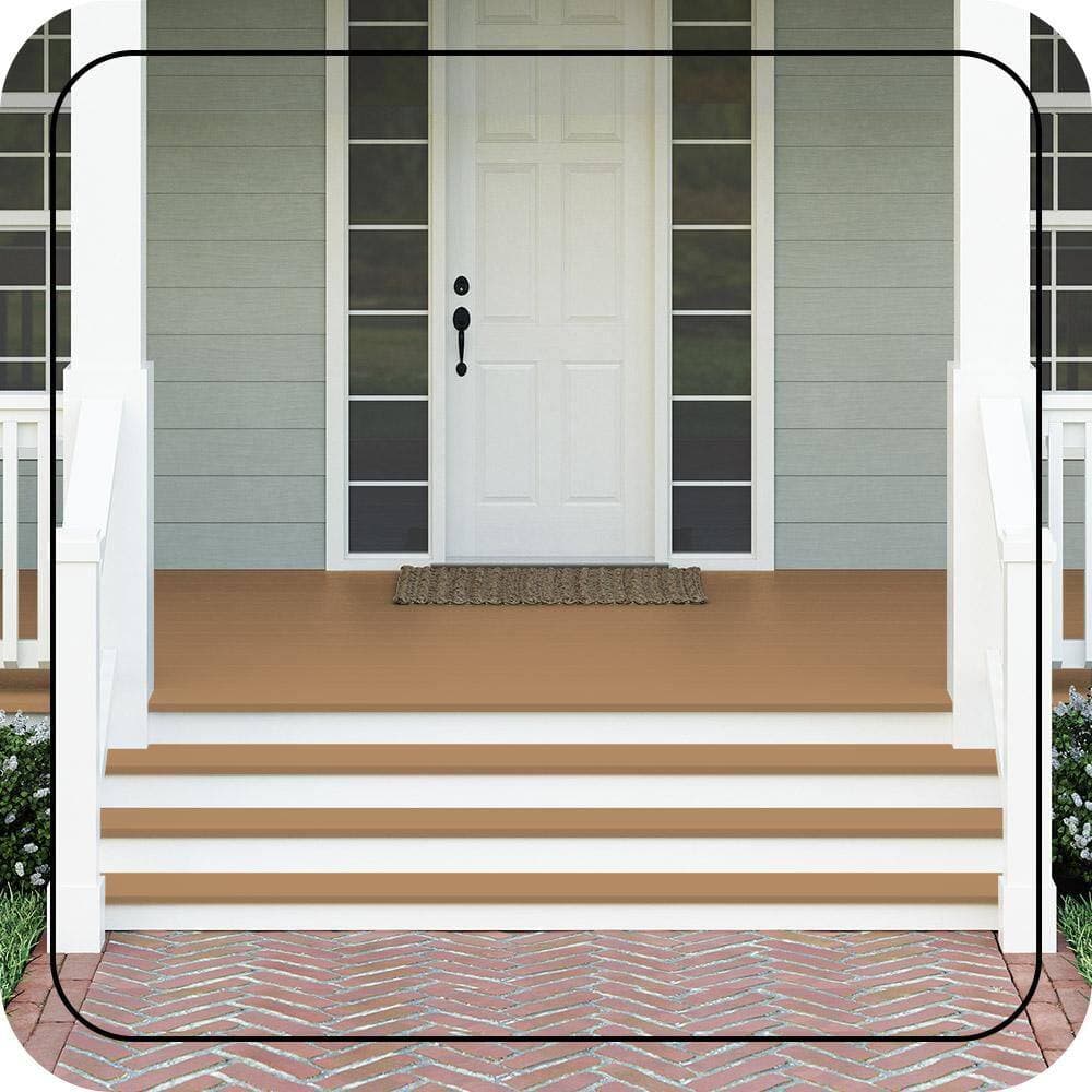 BEHR PREMIUM #AE-23 Textured Low-Lustre Enamel Interior/Exterior Porch and Patio Anti-Slip Floor Paint (2)