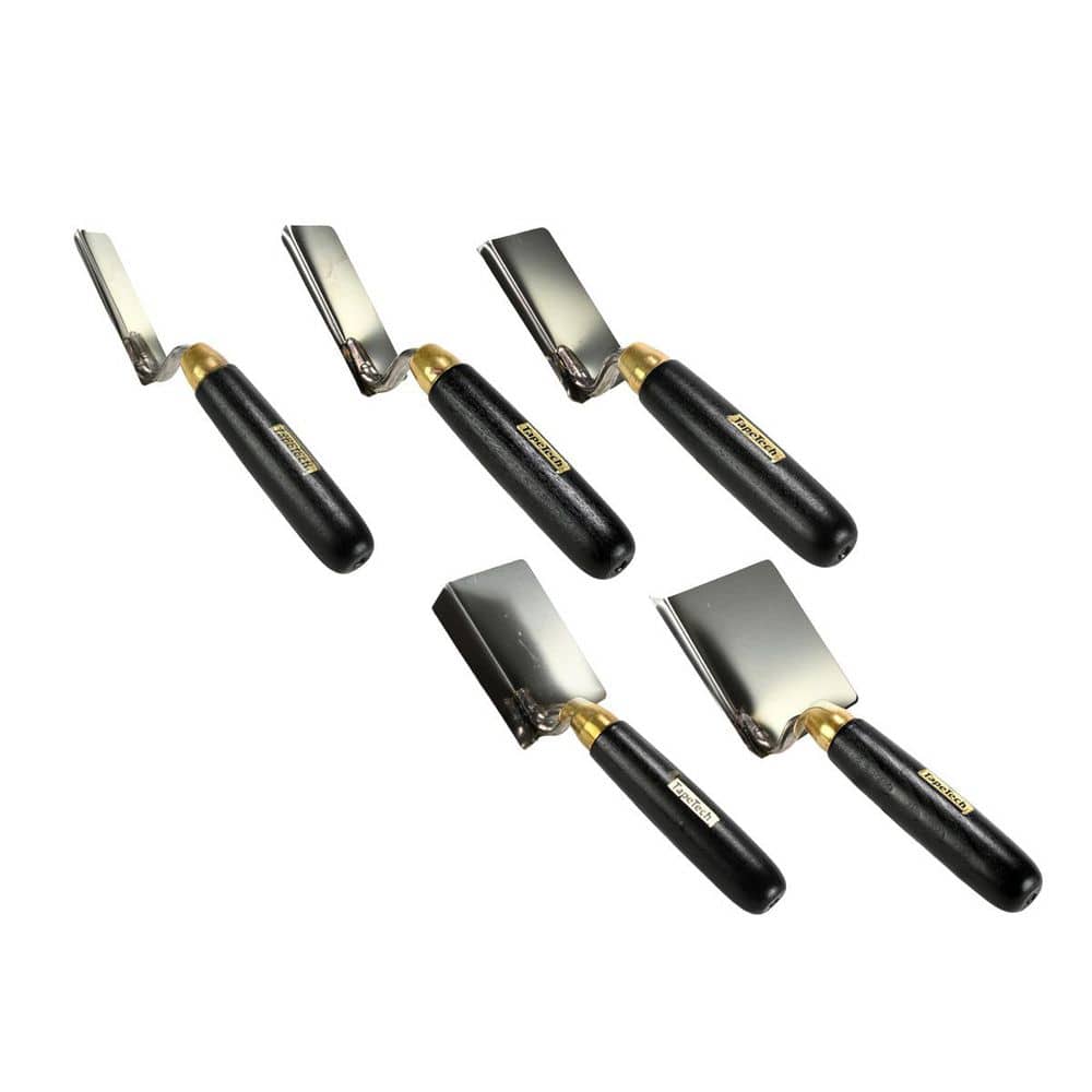 TapeTech 5-Piece 90° Inside Corner Edger Trowel Set