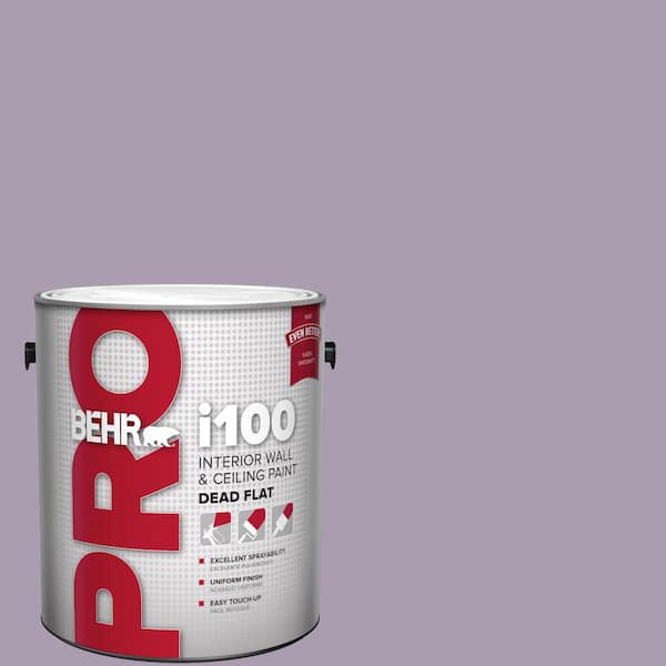 BEHR PRO 1 gal. #PPU16-12 Charm Dead Flat Interior Paint (2)