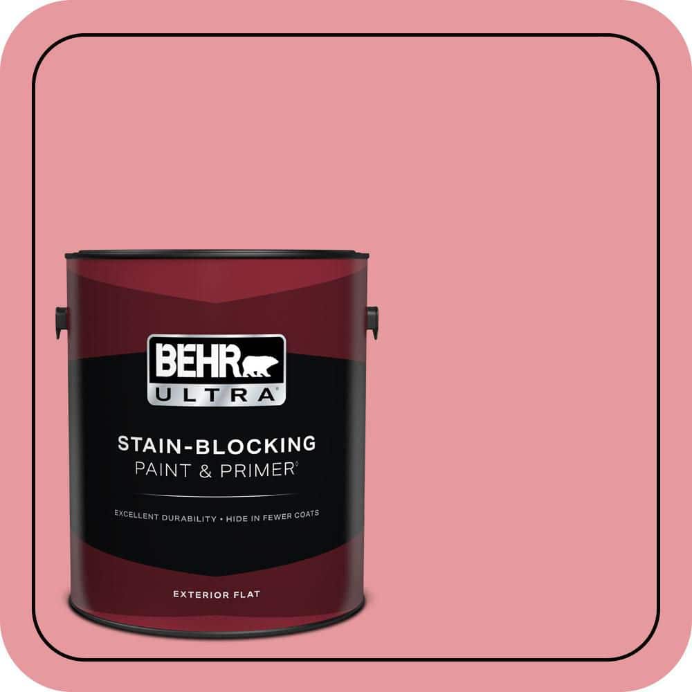 BEHR ULTRA 1 gal. #P160-3 All Dressed Up Flat Exterior Paint & Primer