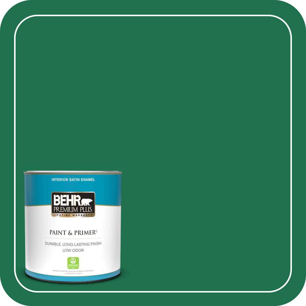 BEHR PREMIUM PLUS #470B-7 Climbing Ivy Interior/Exterior Paint & Primer Color Sample