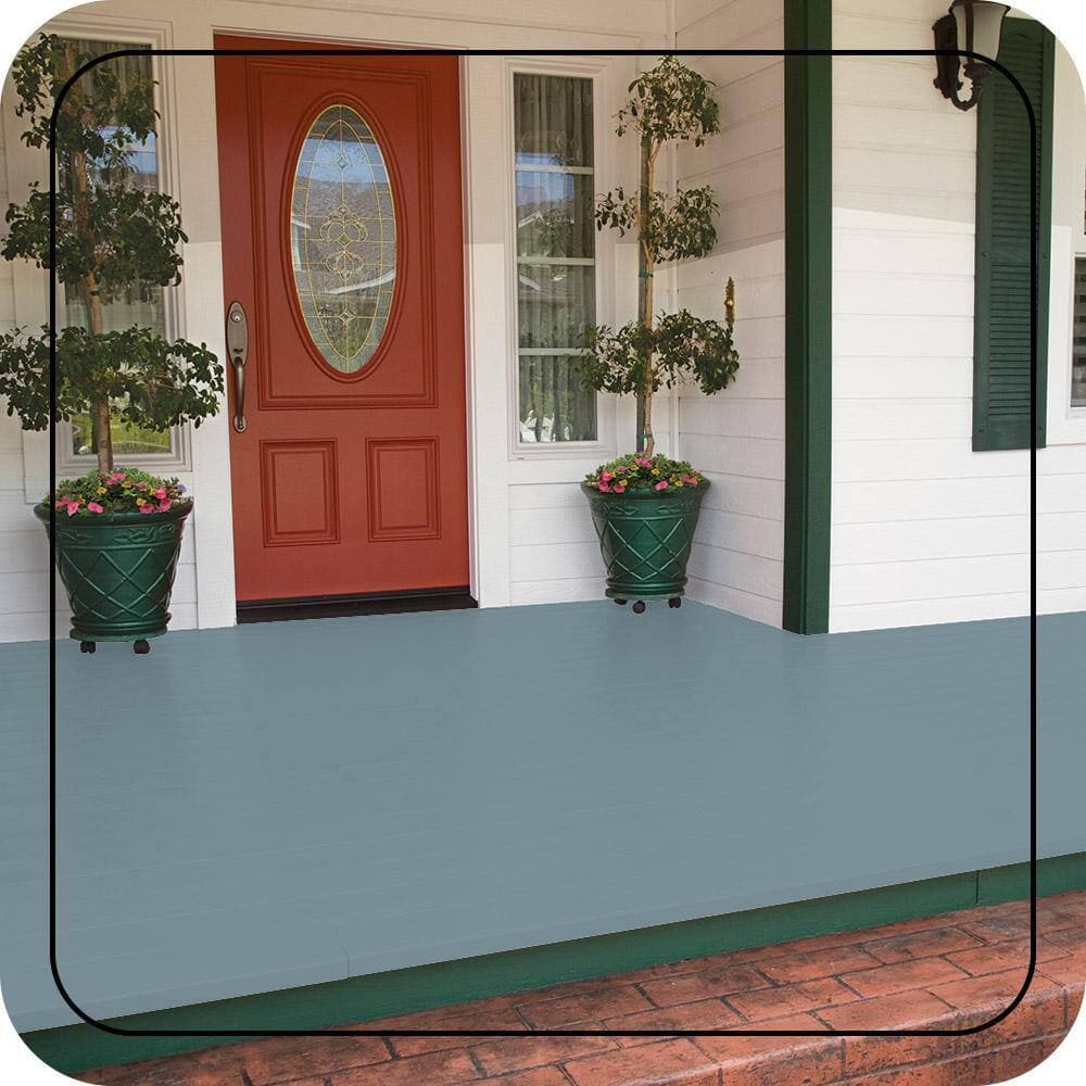 BEHR PREMIUM #530F-4 Low-Lustre Enamel Interior/Exterior Porch and Patio Floor Paint (2)