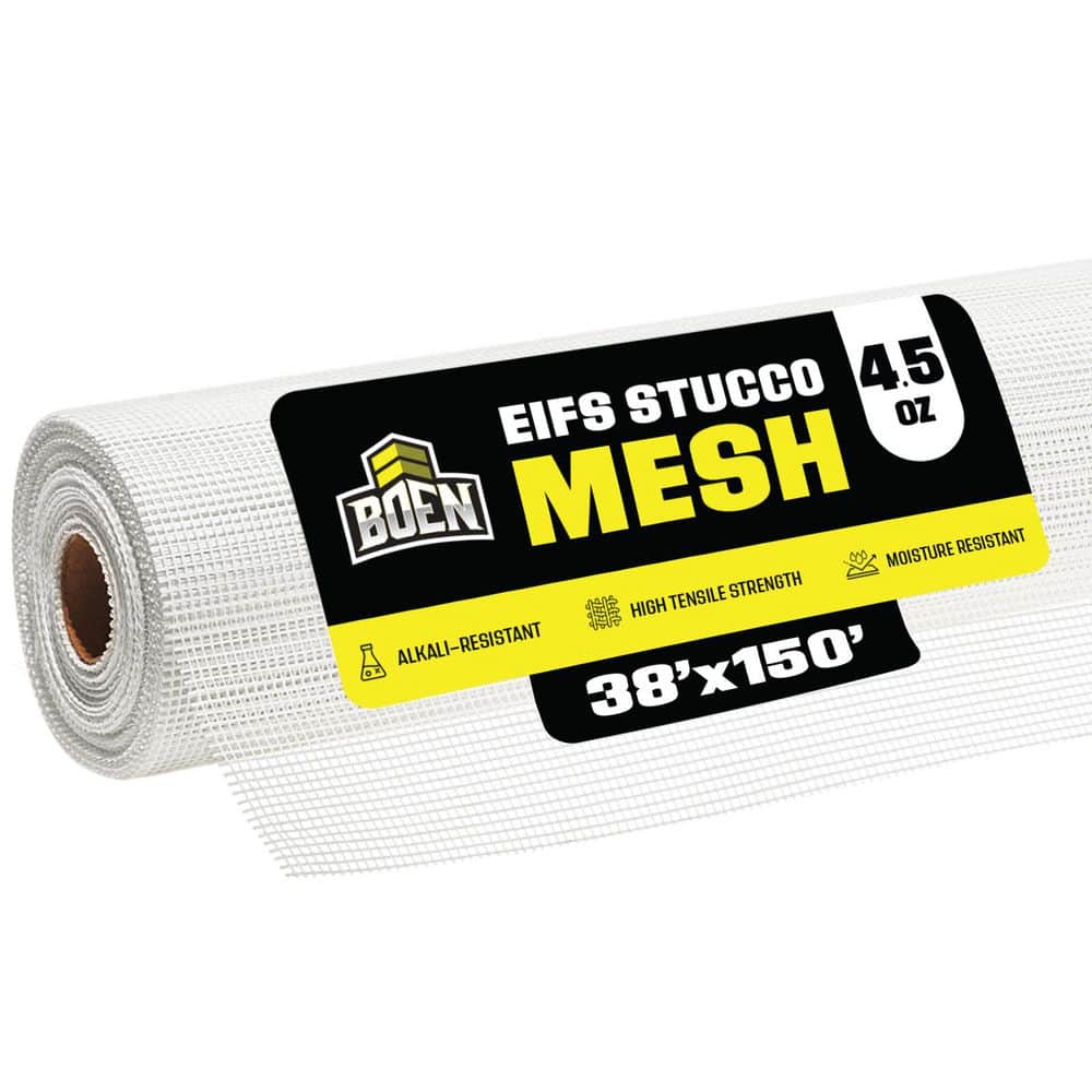BOEN 38 in. x 150 ft. EIFS Stucco Mesh (4-Pack)