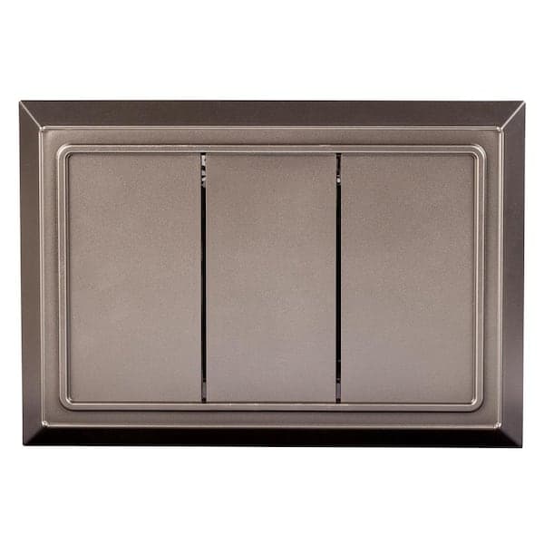 Defiant Wired Doorbell Chime, Brushed Nickel (2)