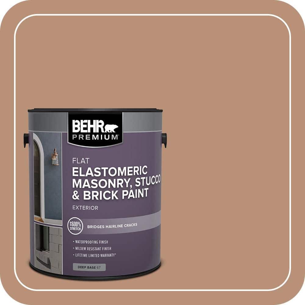 BEHR PREMIUM 1 gal. #BXC-46 Mojave Dusk Elastomeric Masonry, Stucco and Brick Exterior Paint