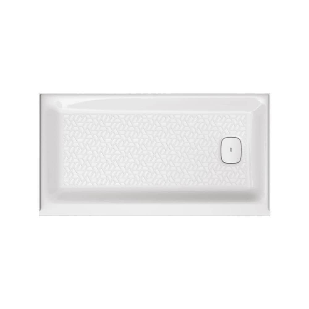 American Standard Aspirations 60 in. L 32 in. W Single Threshold Alcove Shower Pan Base with Drain (3)