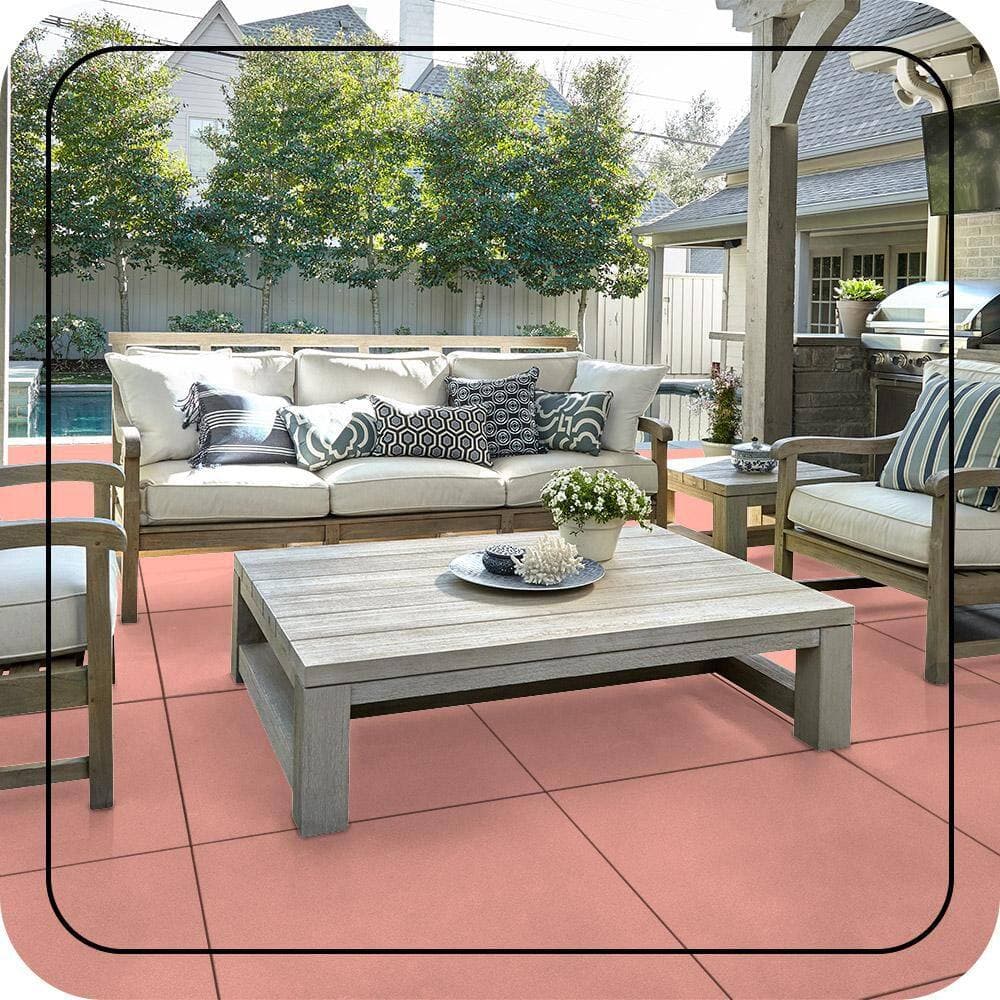 BEHR PREMIUM #P180-3 Textured Low-Lustre Enamel Interior/Exterior Porch and Patio Anti-Slip Floor Paint (3)