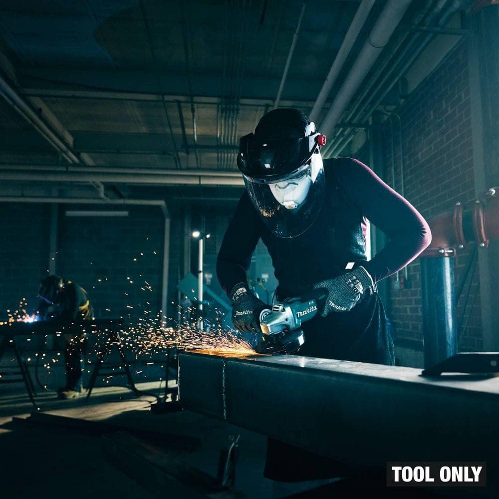 Makita 18V LXT Lithium-Ion Brushless Cordless 4-1/2 in./5 in. Cut-Off/Angle Grinder (Tool-Only) (4)