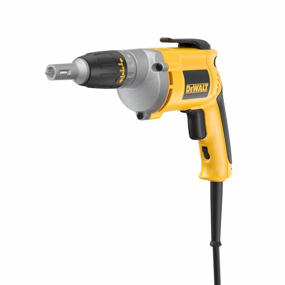 DEWALT 6.3 Amp Corded Variable Speed Reversible Drywall Screw Gun (2)