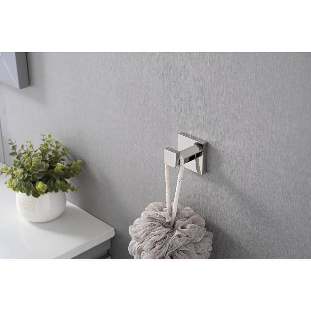 Flynama 2 -Piece Bath Hardware Set with Mounting Hardware in Chrome (2)
