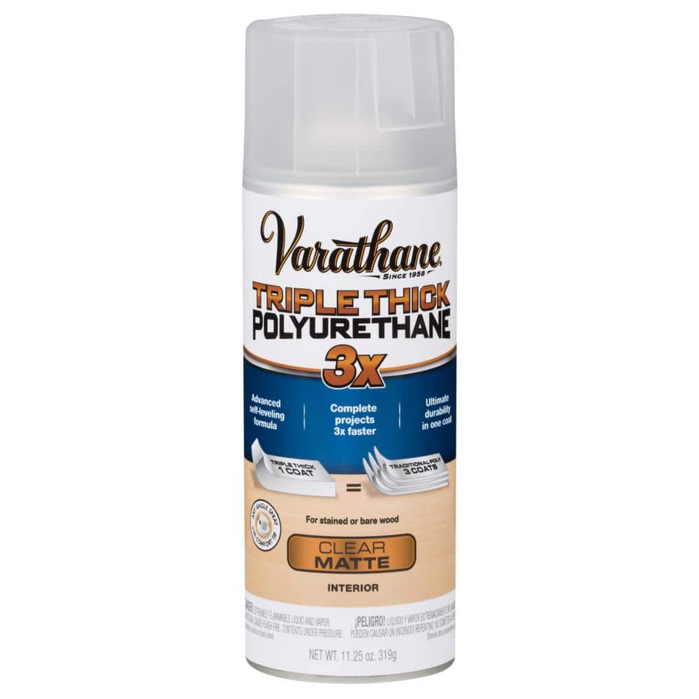 Varathane 11 oz. Clear Triple Thick Polyurethane Spray