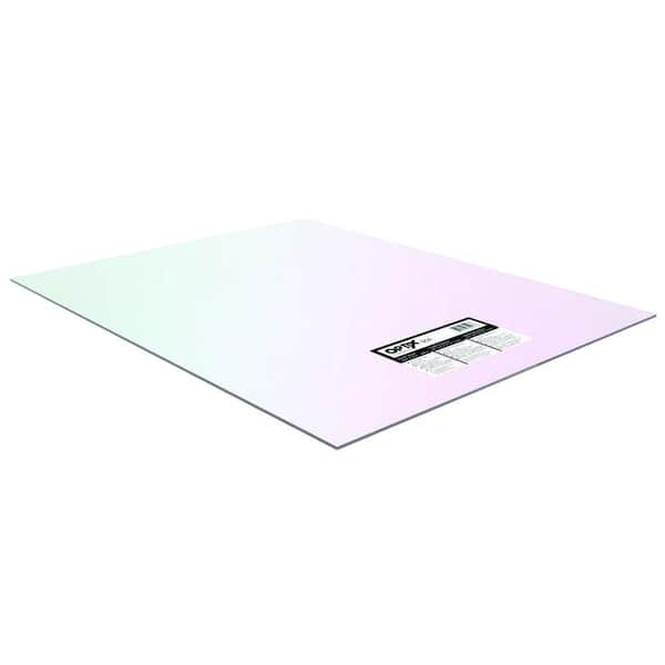 OPTIX .220 in. x 18 in. x 24 in. Clear Acrylic Sheet (2)