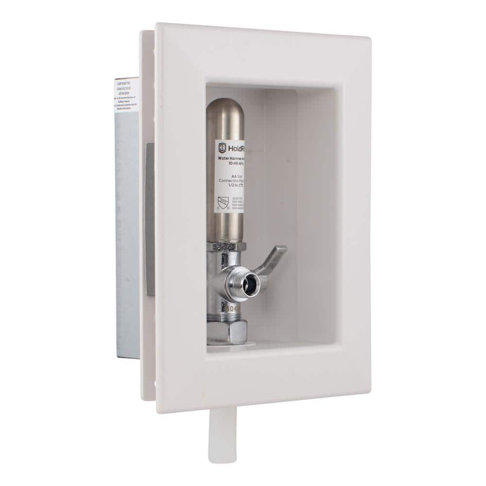 HOLDRITE 1/2 in. PEX x 3/8 in. Compression Fire-Rated Appliance and Fixture Outlet Box with Water Hammer Arrestor (1)