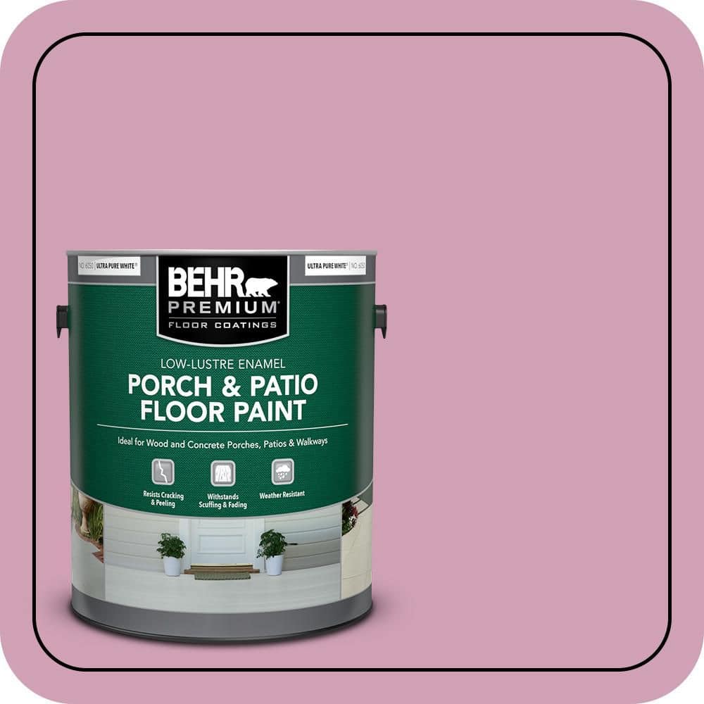 BEHR PREMIUM #M130-4 Low-Lustre Enamel Interior/Exterior Porch and Patio Floor Paint (1)
