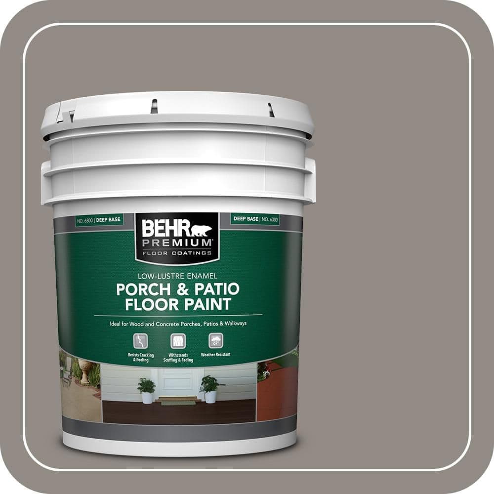 BEHR PREMIUM 5 gal. #MS-85 Twilight Falls Low-Lustre Enamel Interior/Exterior Porch and Patio Floor Paint