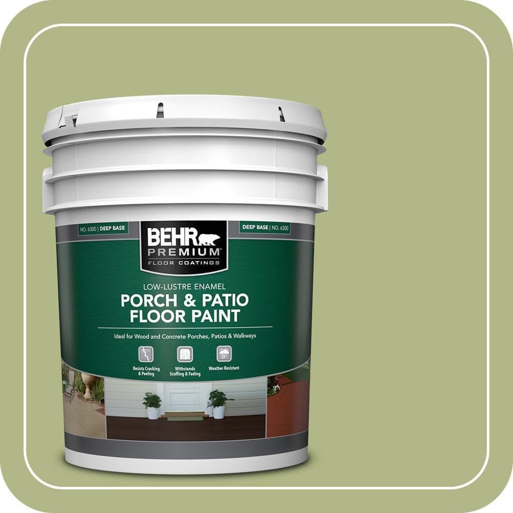 BEHR PREMIUM #PPU10-07 Low-Lustre Enamel Interior/Exterior Porch and Patio Floor Paint (1)