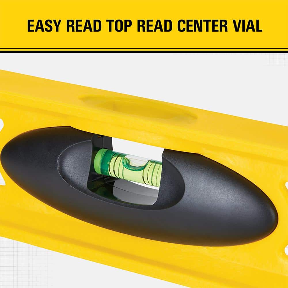 Stanley 24 in. Non-Magnetic High Impact ABS Line/Surface Level (2)