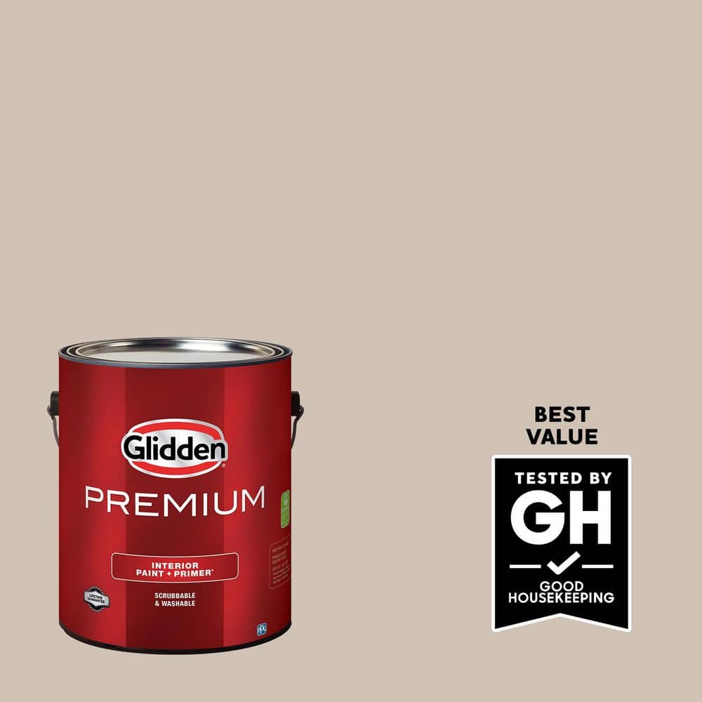 Glidden Premium 1 gal. PPG1076-3 Gotta Have It Eggshell Interior Latex Paint