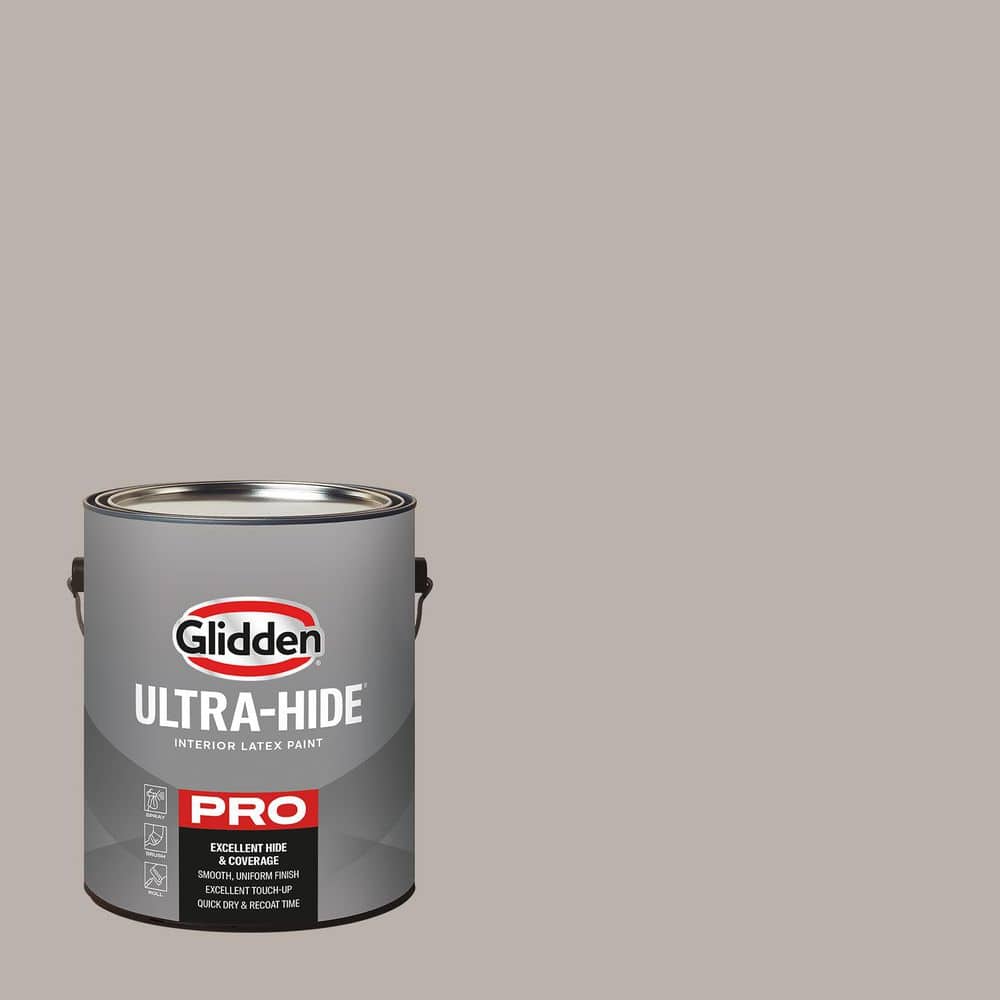 Glidden Ultra-Hide 1 gal. PPG1018-3 City Street Eggshell Interior Paint