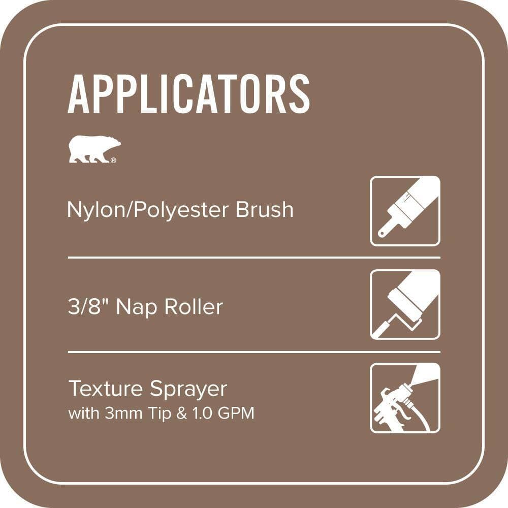 BEHR PREMIUM #N190-6 Textured Low-Lustre Enamel Interior/Exterior Porch and Patio Anti-Slip Floor Paint (4)
