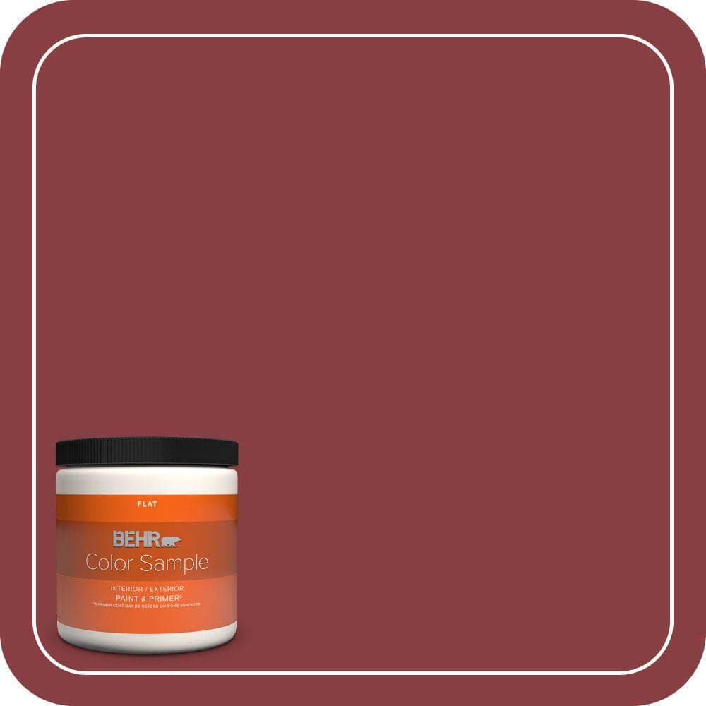 BEHR PREMIUM PLUS #S-G-140 Cherry Cobbler Enamel Low Odor & Primer (1)
