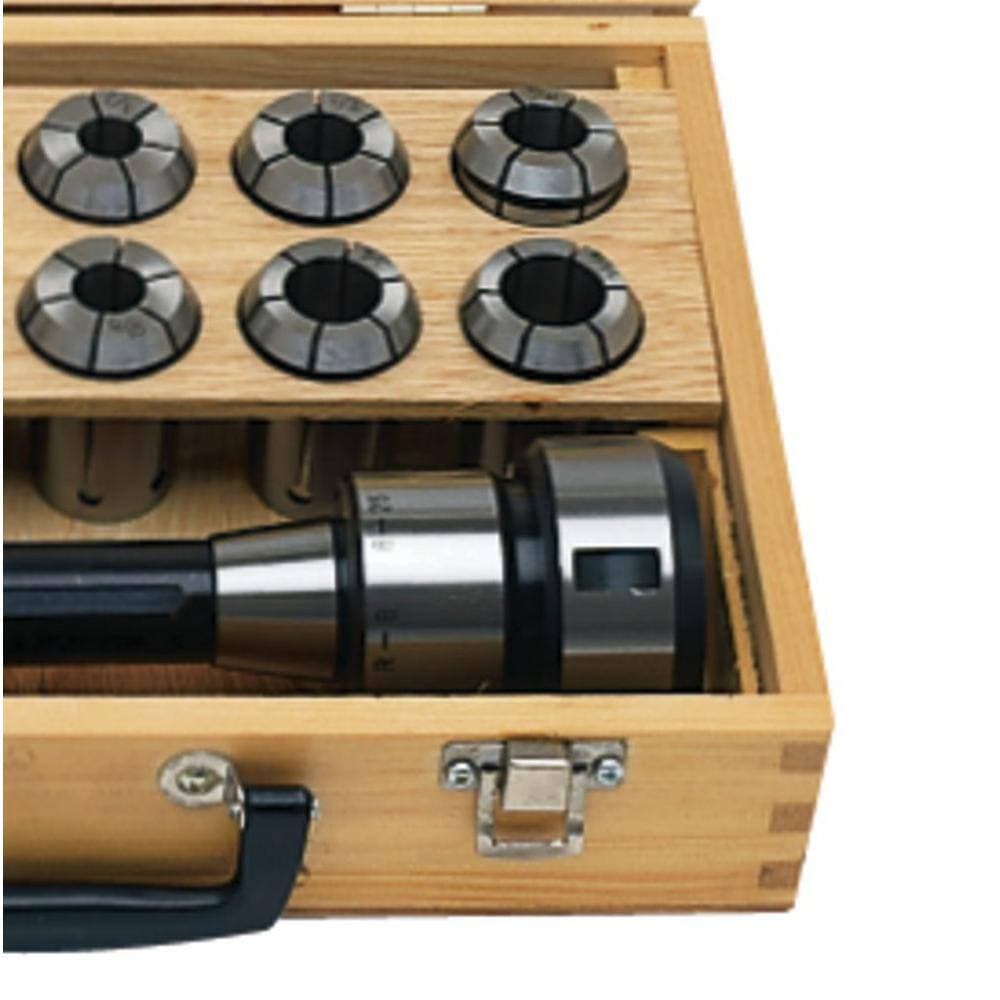 Jet CCS-1 R-8 Mill Chuck and Collet Set (3)