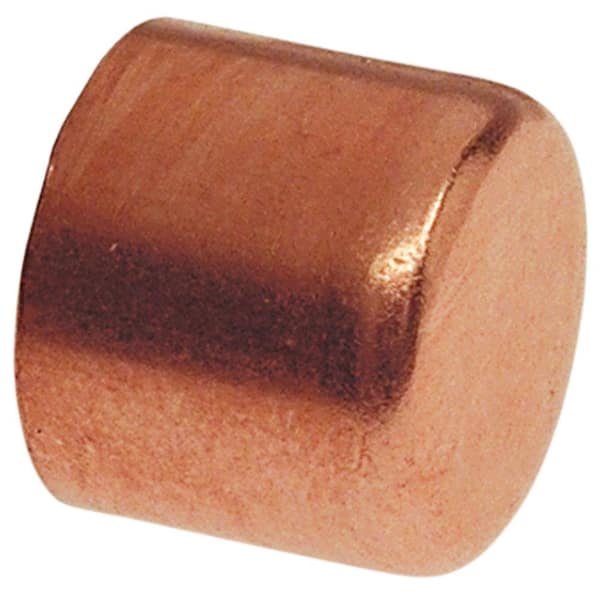 Everbilt 1-1/4 in. Copper Pressure Tube Cap Fitting (2)