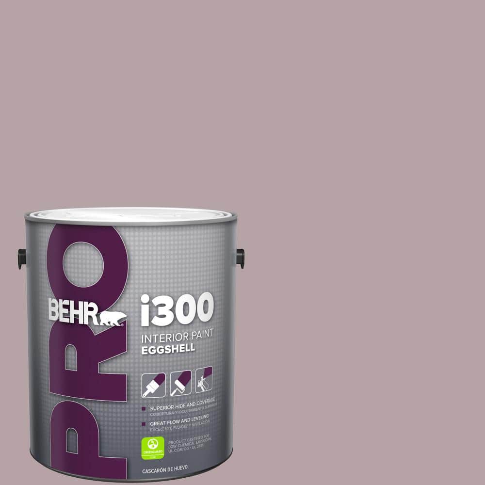 BEHR PRO 1 gal. #100F-4 Dark Lilac Eggshell Interior Paint (1)