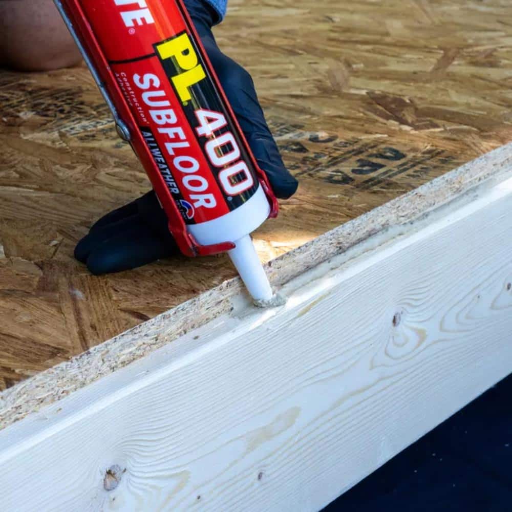 Loctite PL 400 Subfloor 10 oz. All Weather Latex Construction Adhesive Tan Cartridge (each) (3)