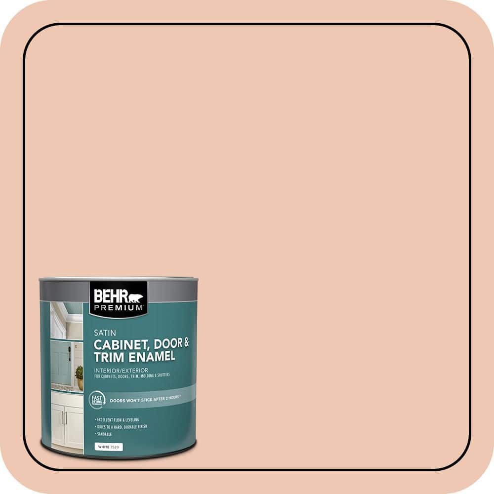 BEHR PREMIUM 1 qt. #MQ3-39 Sweet Pastel Satin Enamel Interior/Exterior Cabinet, Door & Trim Paint