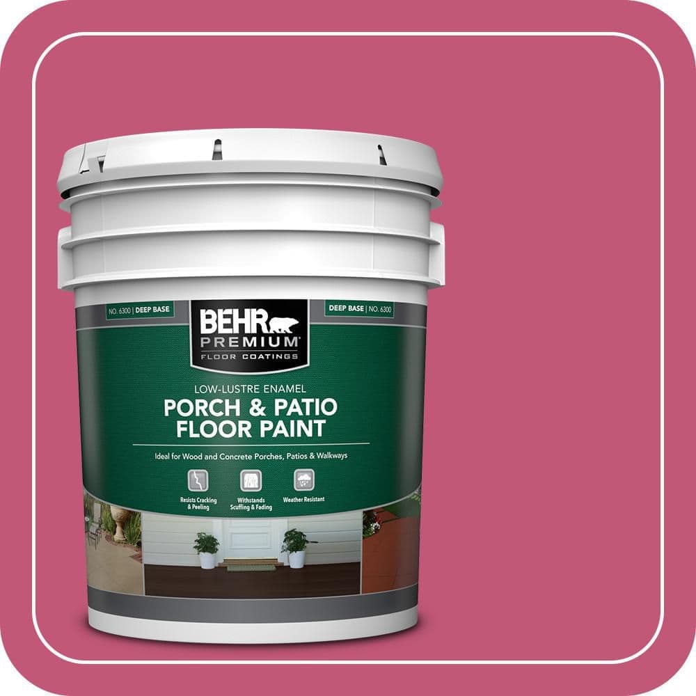 BEHR PREMIUM #T16-02 Low-Lustre Enamel Interior/Exterior Porch and Patio Floor Paint (1)