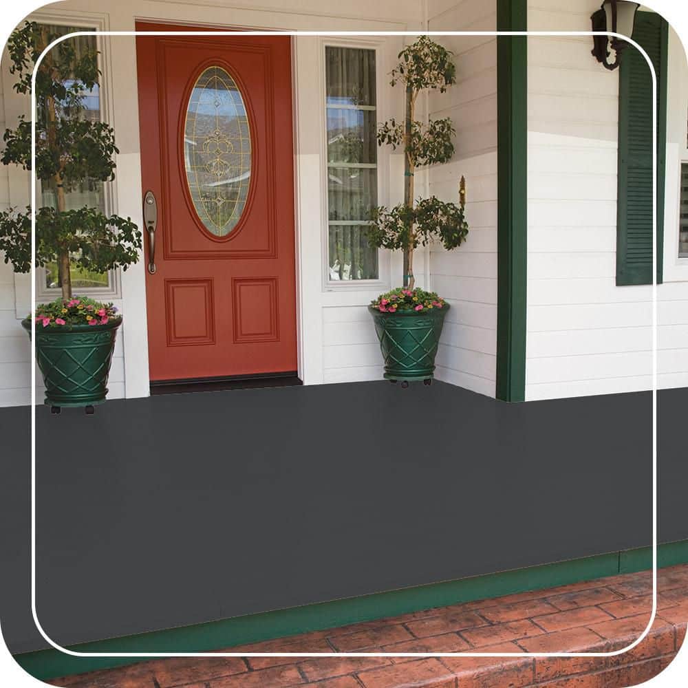 BEHR PREMIUM #770F-6 Low-Lustre Enamel Interior/Exterior Porch and Patio Floor Paint (2)