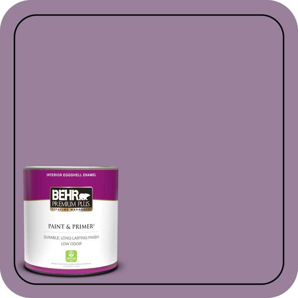 BEHR PREMIUM PLUS #670D-6 Mixed Berries Enamel Interior/Exterior Paint & Primer Color Sample