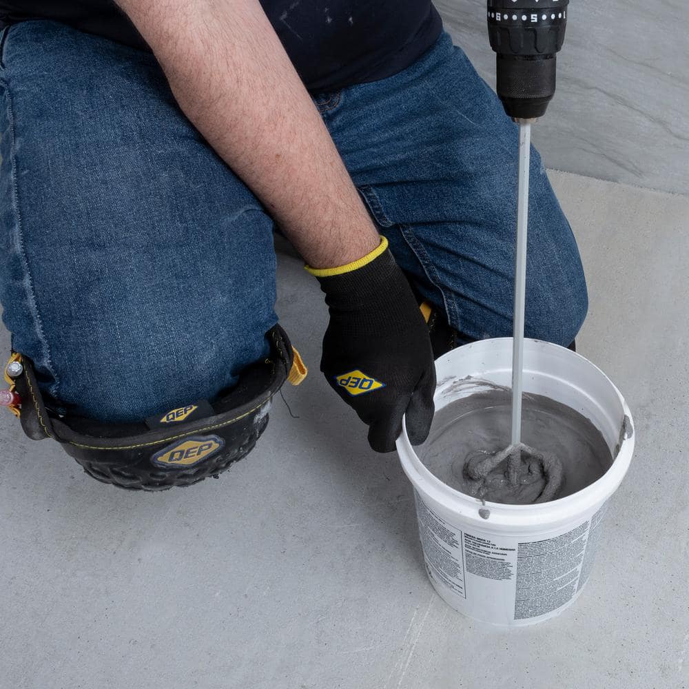 QEP 16 in. Steel Universal Thinset and Grout Mixing Paddle for Cordless and Corded Drills (3)