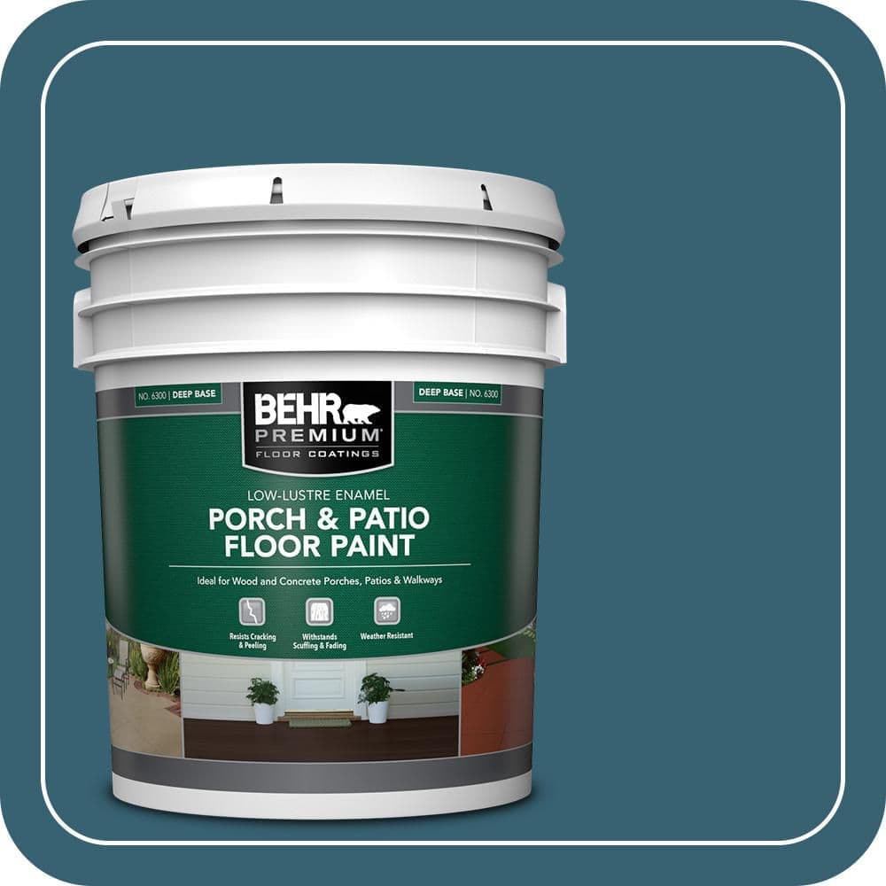BEHR PREMIUM #PPU13-18 Low-Lustre Enamel Interior/Exterior Porch and Patio Floor Paint (1)