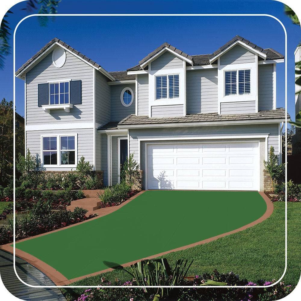BEHR PREMIUM 1 gal. #M390-7 Hills of Ireland Self-Priming 1-Part Epoxy Satin Interior/Exterior Concrete and Garage Floor Paint (3)