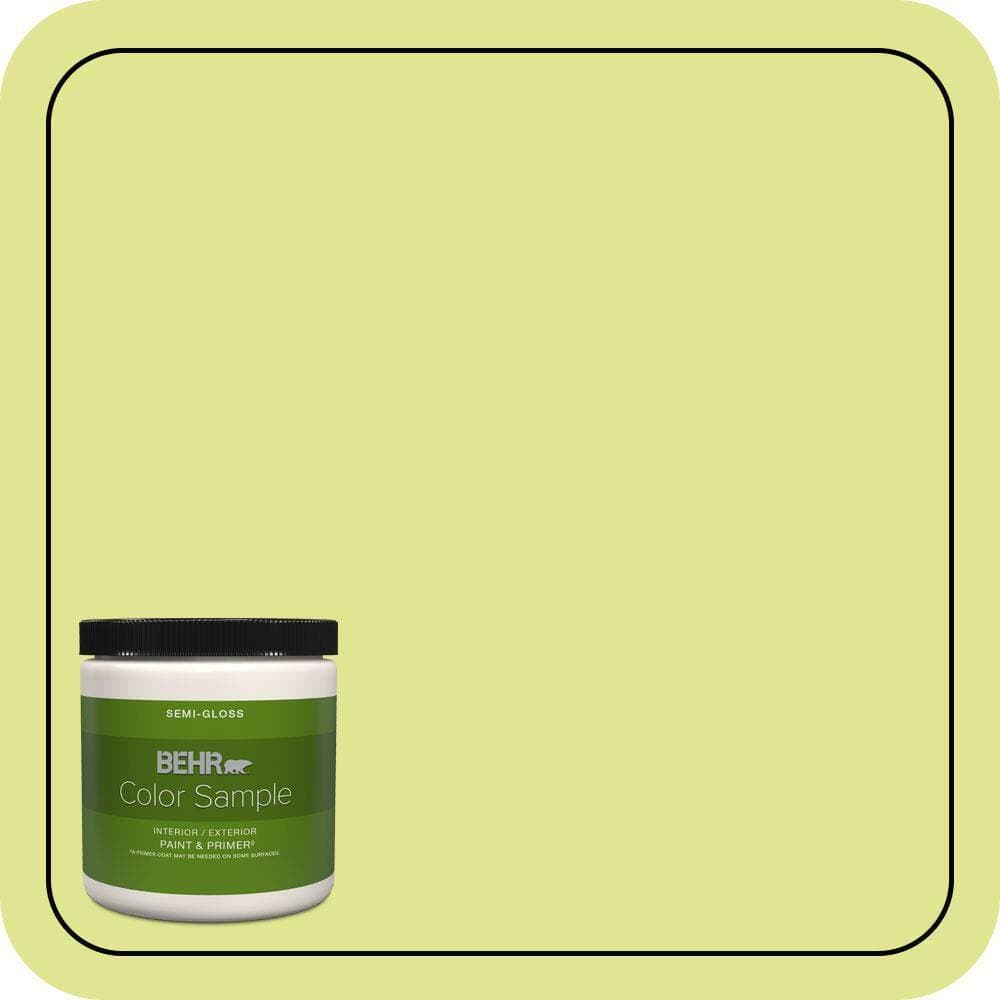 BEHR PREMIUM PLUS #410A-3 Honeydew Enamel Low Odor & Primer (1)