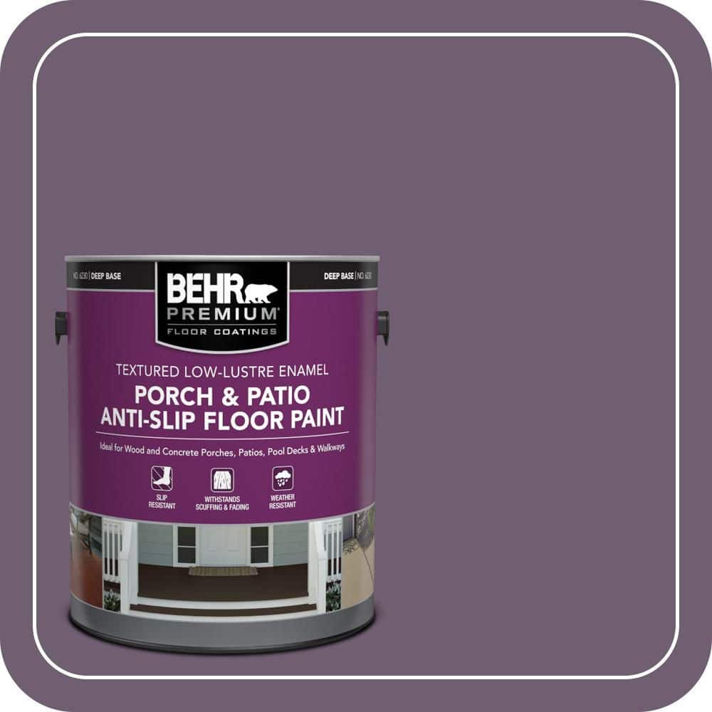 BEHR PREMIUM #S100-6 Low-Lustre Enamel Interior/Exterior Porch and Patio Floor Paint (1)