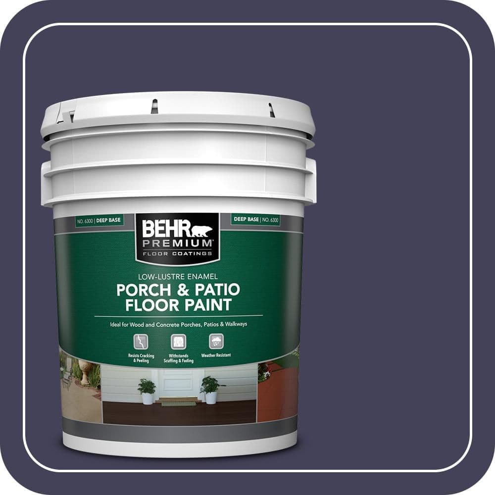 BEHR PREMIUM #PPU16-20 Low-Lustre Enamel Interior/Exterior Porch and Patio Floor Paint (1)