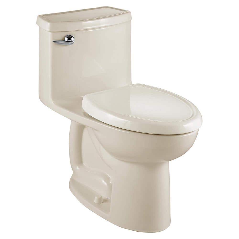 American Standard Compact Cadet 3 FloWise Tall Height 1-Piece 1.28 GPF Single Flush Toilet in, Seat Included