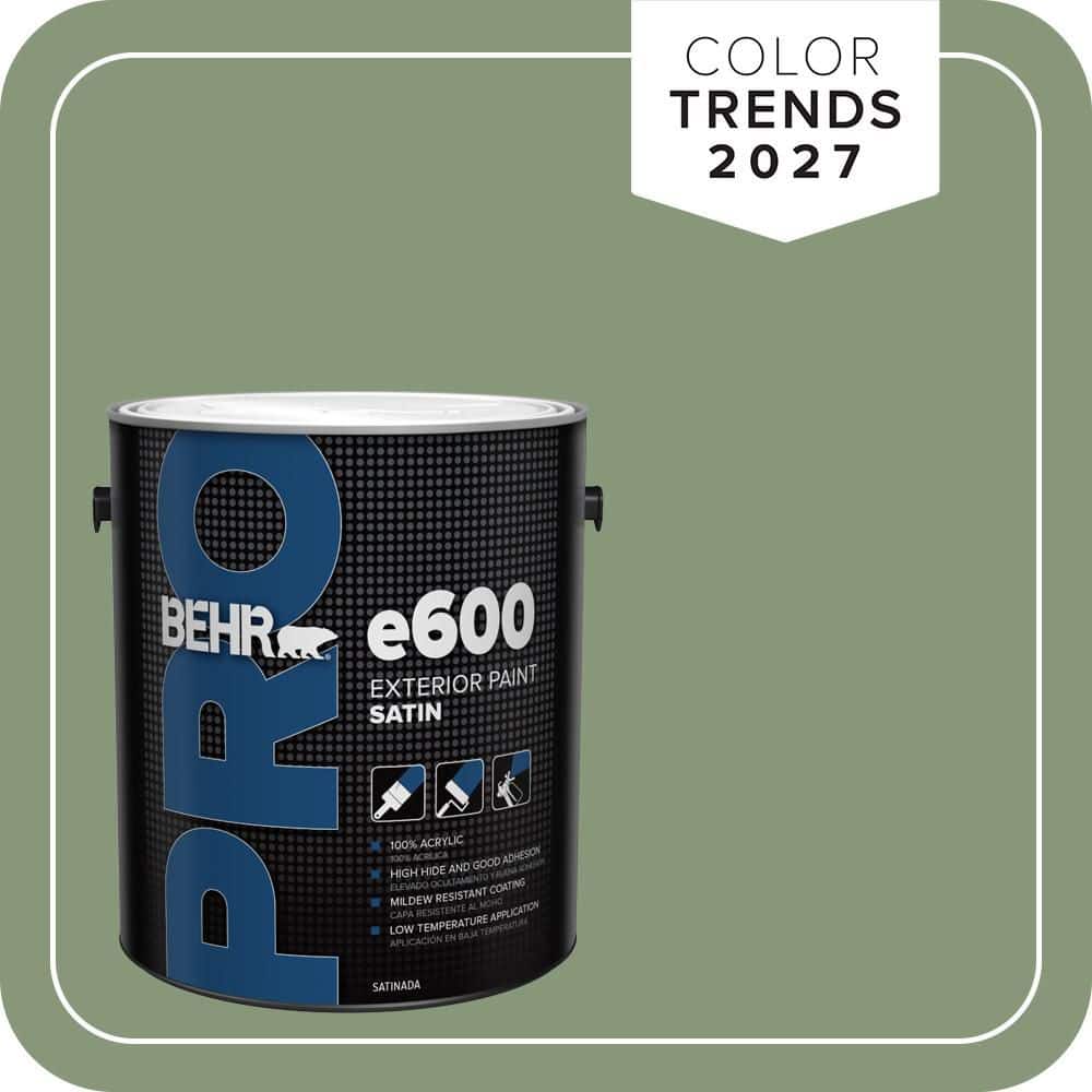 BEHR PRO 1 gal. #S390-5 Laurel Tree Satin Exterior Paint