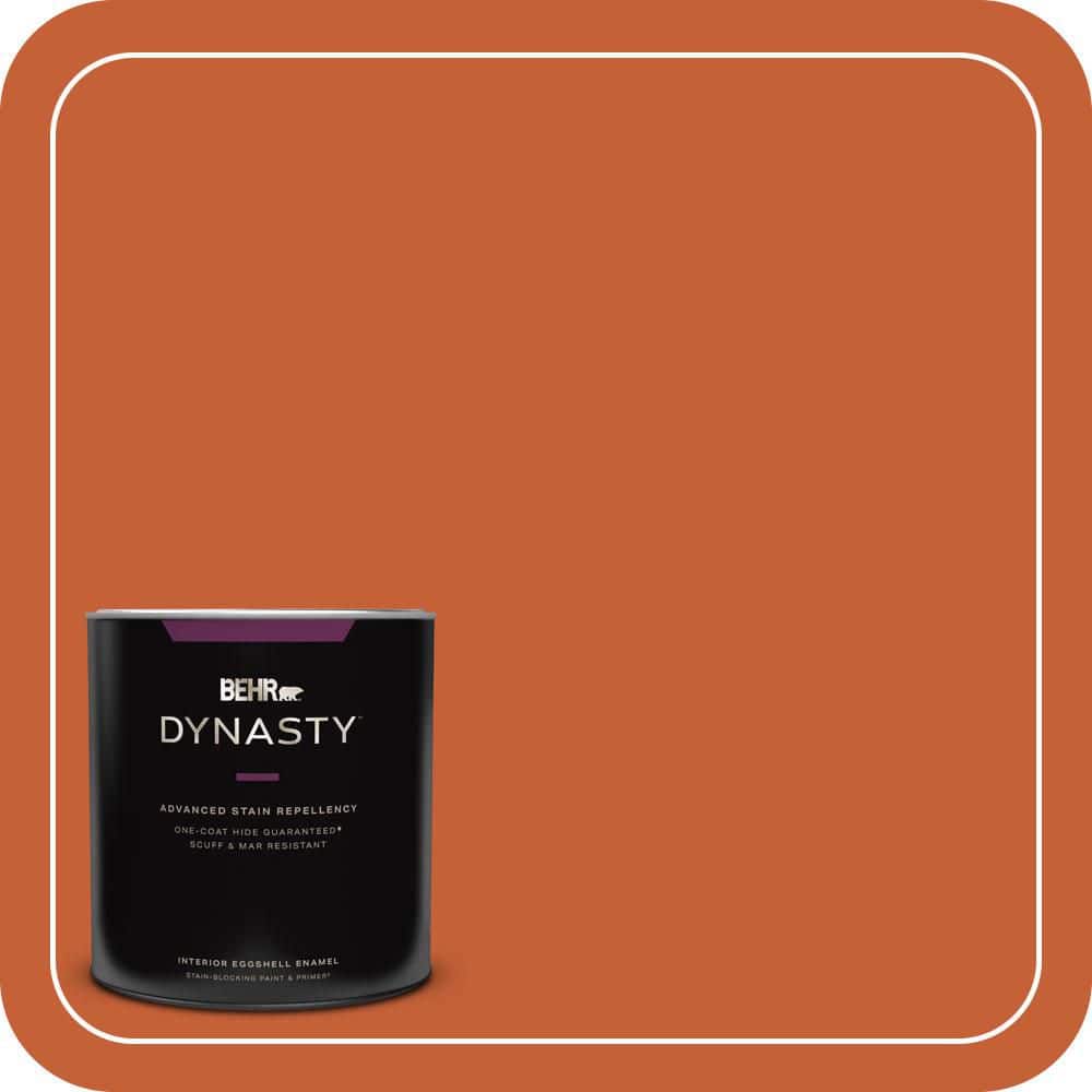 BEHR DYNASTY 1 qt. #T18-02 Civara Eggshell Enamel Interior Stain-Blocking Paint & Primer